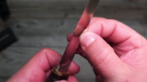 192. Заточка ножа из стали PMD550