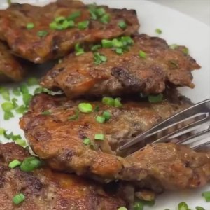 Печёночные котлеты 🤩