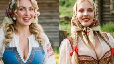 Красота русских женщин / Нейрофотосет