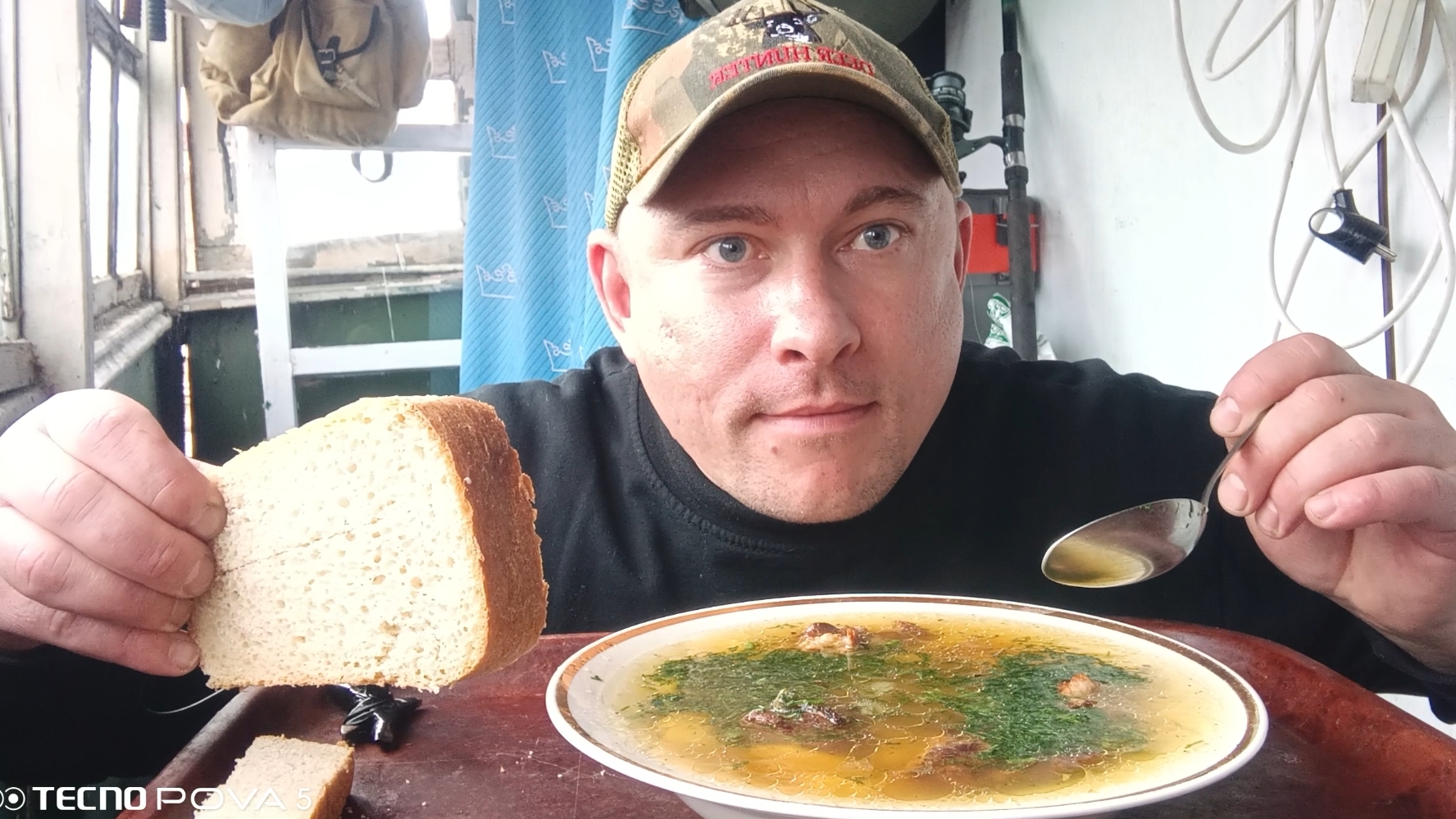 Мукбанг/обжорыч/Суп с картошкой лёгкий/