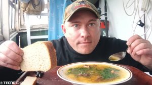 Мукбанг/обжорыч/Суп с картошкой лёгкий/