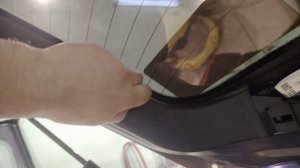 Mazda 3 bk Снятие обшивки крышки багажника