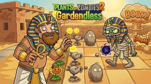 Зомби против растений 2 Gardendless Plants vs Zombies PvZ Растения против Зомби Битва прохождение