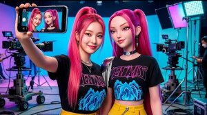 Что, если бы «Охотники за демонами» из KPOP были настоящими? 🎵 (Руми, Мира, Зои, Джину, Саджа)