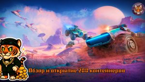 🐯💰🐯РЕЙД НА КОСМОС Обзор и открытие 200 контейнеров от TigrVTanke!🐯💰🐯