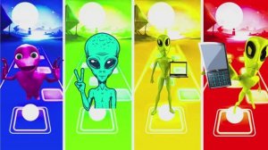 ЗЕЛЕНЫЙ ПРИШЕЛЕЦ против МЕМ ТАНЦЕВ — Инопланетянин в Музыкальном Челлендже 👽💃🔥