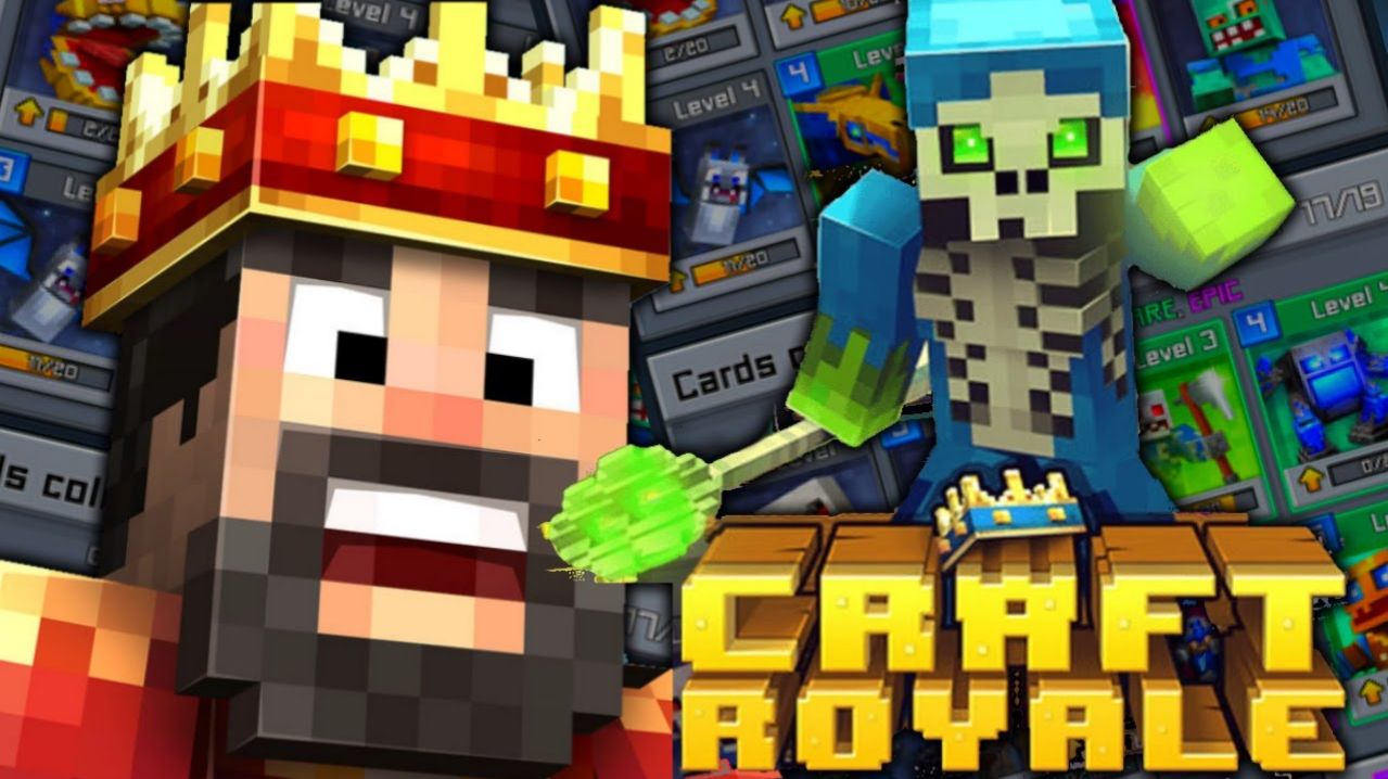 Поднятие кубков в Craft Royale #3 от 800 до 1100 кубков