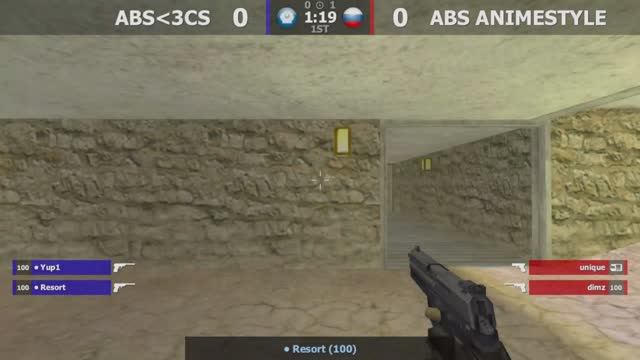 ABS ANIMESTYLE -vs- ABS 3CS | 2 карта | Финал верхней сетки | ABSOLUTE CUP 2x2 | @kn1feTV