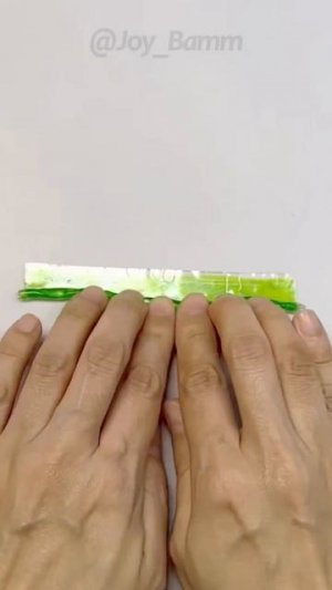 🍒Поделка из вишневого с нано-лентой!