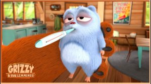 Больные лемминги | Гриззи и лемминги | 🐻🐹 Мультфильм