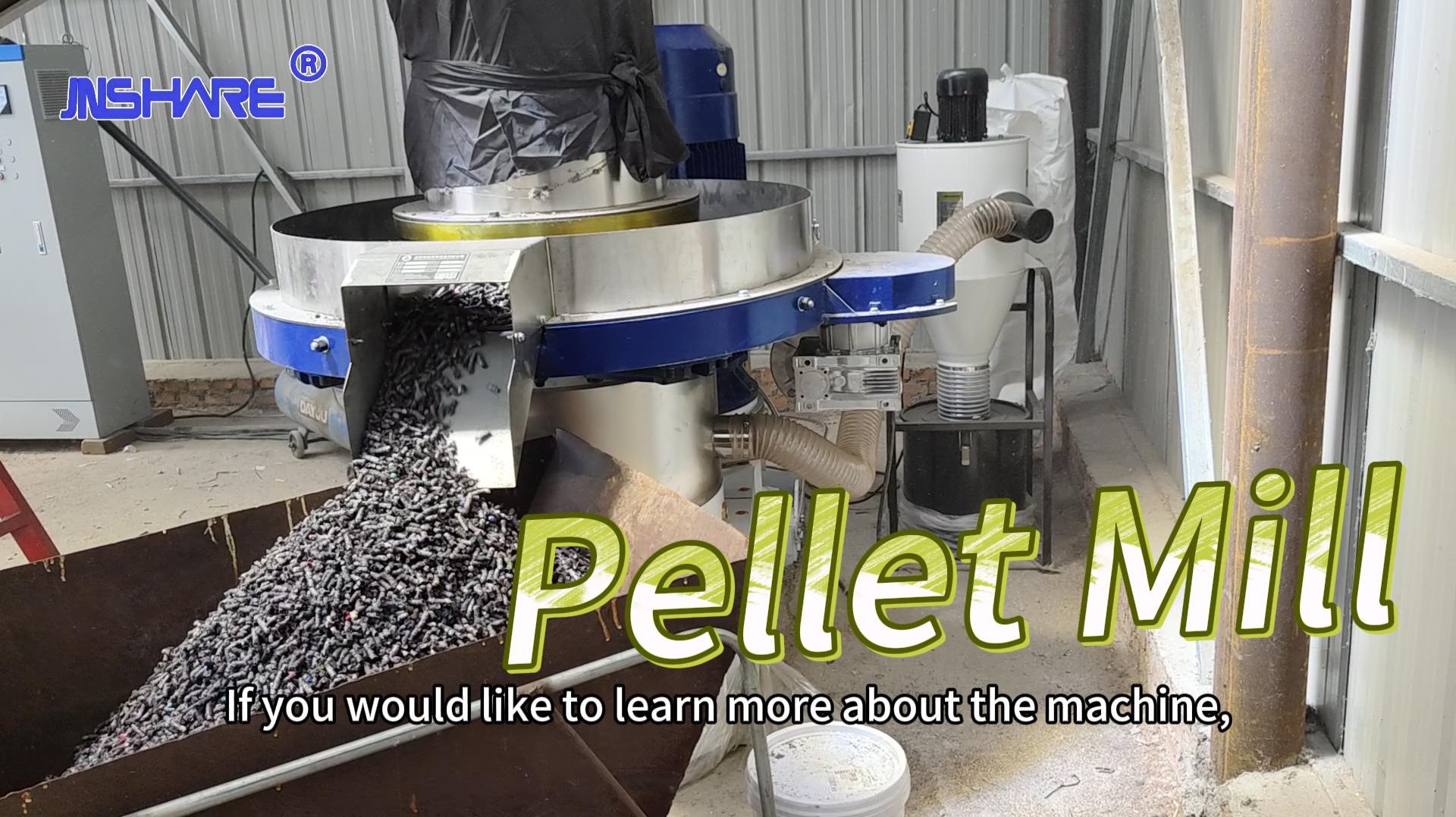 Подробное описание гранулятора #машина #производство #экспортдревесныхгранул #завод #гранулятор