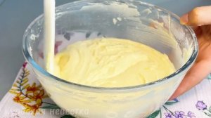 Один лимон и 5 минут🍋Пеките Хоть Каждый день!Ароматный лимонный кекс Который тает Во рту