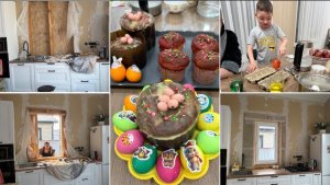 Мечта сбылась! Пробили окно на кухне🔥 Пеку куличи в походных условиях