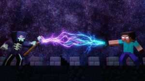 БОЙ ХЕРОБРИНА СО ЗЛОМ - Майнкрафт Мультики