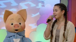 Вместе с Хрюшей: Певица Ариана Сёмина ✨ Шоу для детей С добрым утром, малыши! (2023) №36177