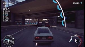 Лютая гонка для быстрых  ретро тачках по ганста району