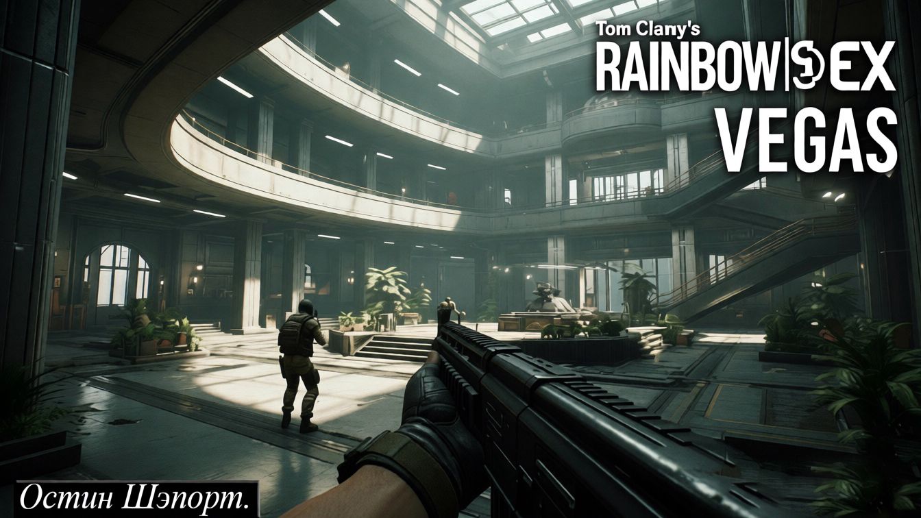 Tom Clancy's Rainbow Six Vegas Часть №1. ОСТИН ШЭПОРТ. 2026 ГОД.