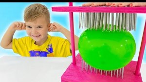 Эксперименты с воздушными шариками для детей