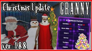 Granny Christmas 1.8.8  - MOD MENU APK