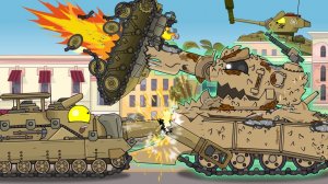 Пожиратель танков устроил бойню ! - Мультики про танки