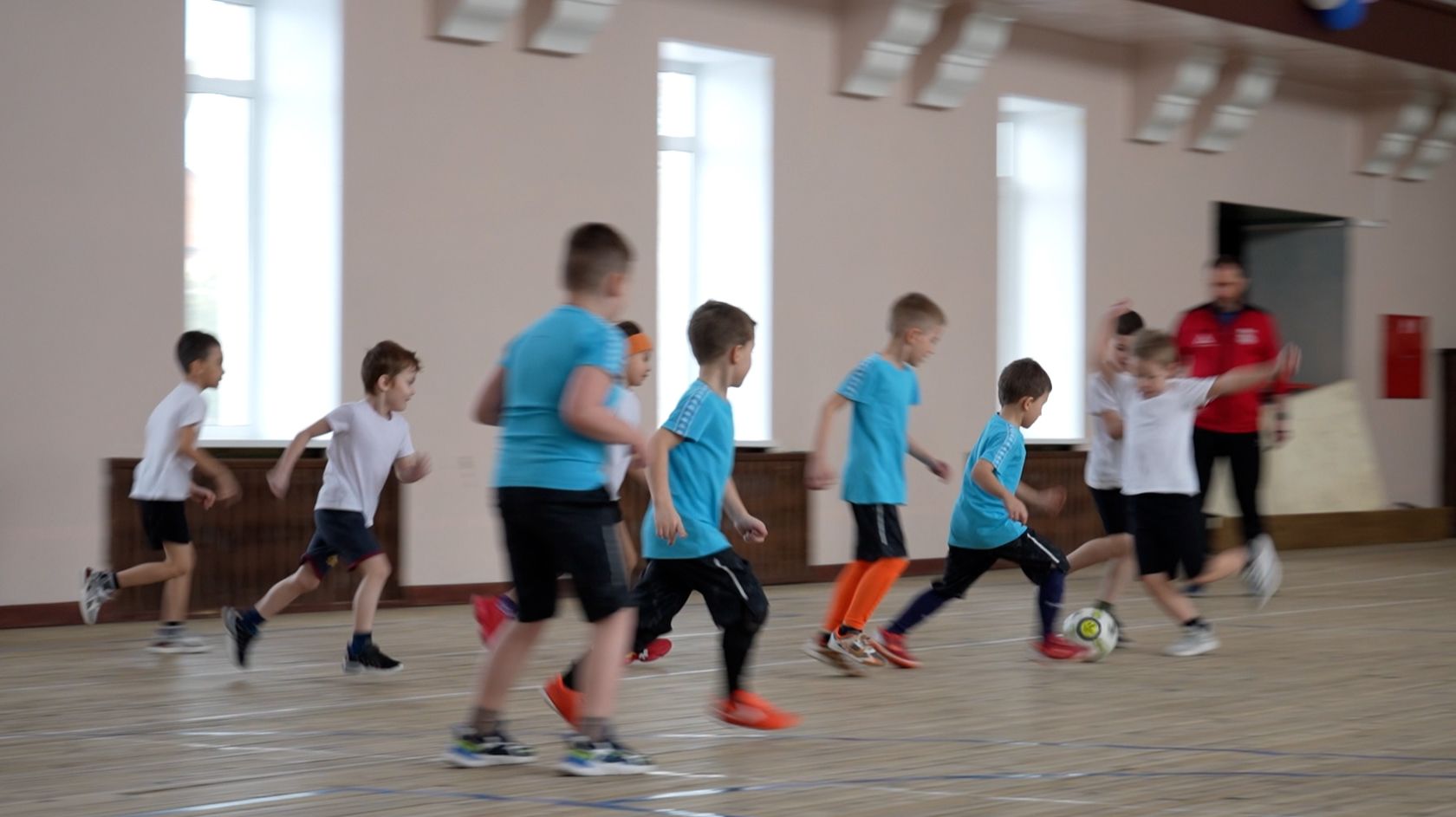 Самые маленькие футболисты Карпинска