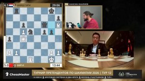 Плотина бобра на турнире претендентов! Последний шанс? 12 тур