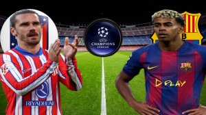 ФУТБОЛ ЛИГА ЧЕМПИОНОВ 1/4 ФИНАЛА.  АТЛЕТИКО МАДРИД - БАРСЕЛОНА.  ТЕКСТОВАЯ ОНЛАЙН ТРАНСЛЯЦИЯ