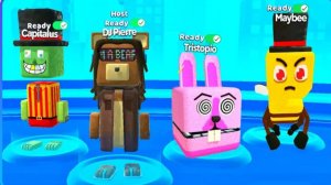 Нарядились разными существами и поиграли в прятки/Супер Медведь🐻