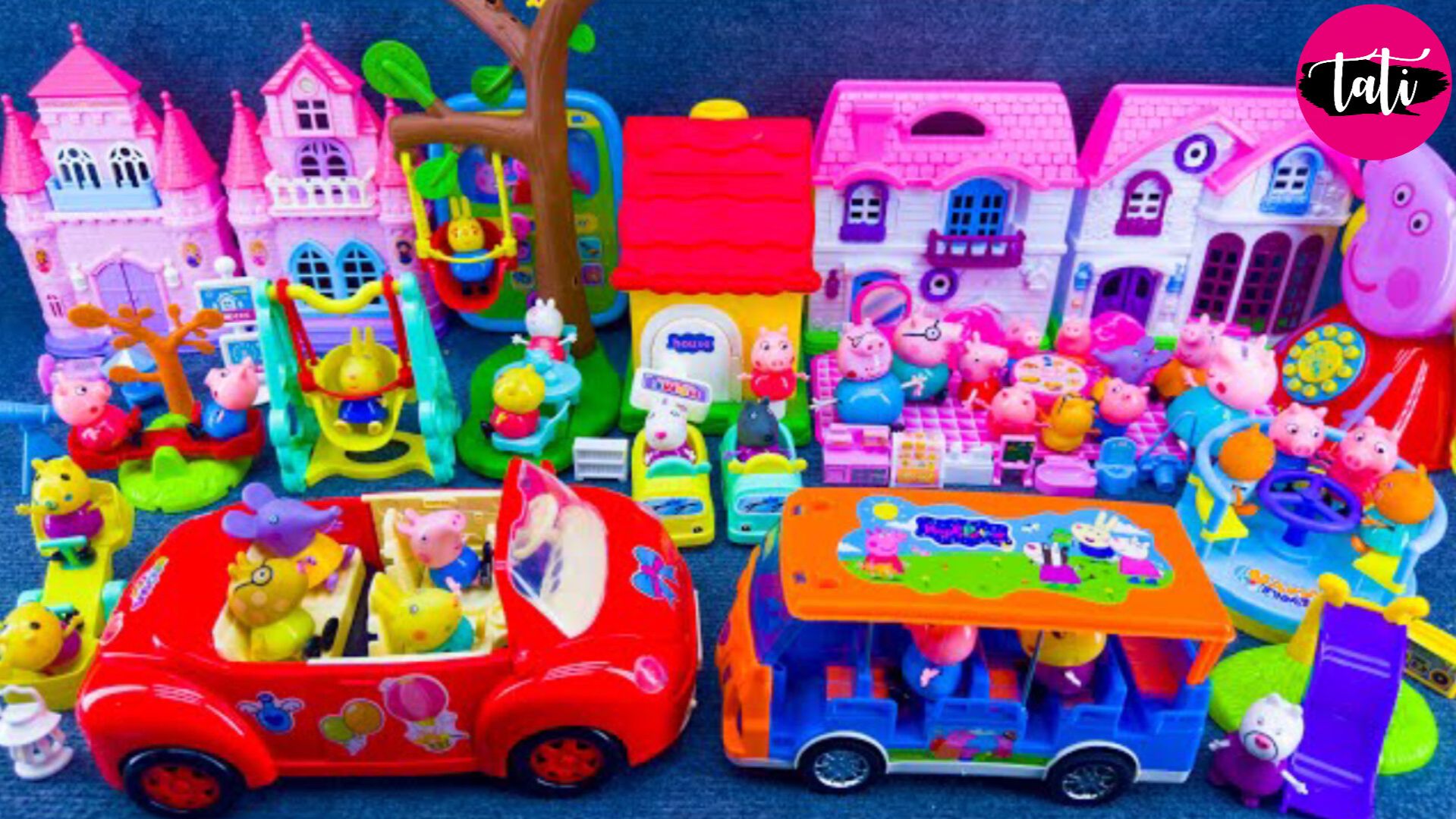 Играем в игрушки из мультика свинка Пеппа. Мультфильм для детей. ASMR АСМР