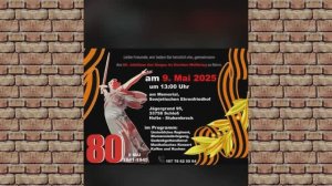 09.05.2025.Германия.Шлос Хольте-Штукенброк.Бессмертный Полк и дань памяти жертвам фашизма.