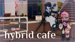 Пять лет учебы на юристов, оп-оп и мы бариста ll Roblox, Hybrid Cafe