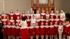 "СВЕТЛЫЙ ПРАЗДНИК РОЖДЕСТВА" младший детский хор "Алые Паруса" ДМШ №68 им. Р.К. Щедрина, 21.12.2024