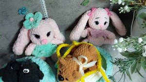 13-04-2026 Вязаные игрушки, отчет за март. Корзинки, мочалки.