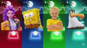 Губка Боб, Энгри Бердз 2, Влад и Ники против К-Поп Охотников