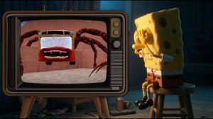 Губка Боб смотрит TV :МАШИНА-ПОЖИРАТЕЛЬ ПОБЕДИЛА АВТОБУСА-ПОЖИРАТЕЛЯ в Garry's Mod