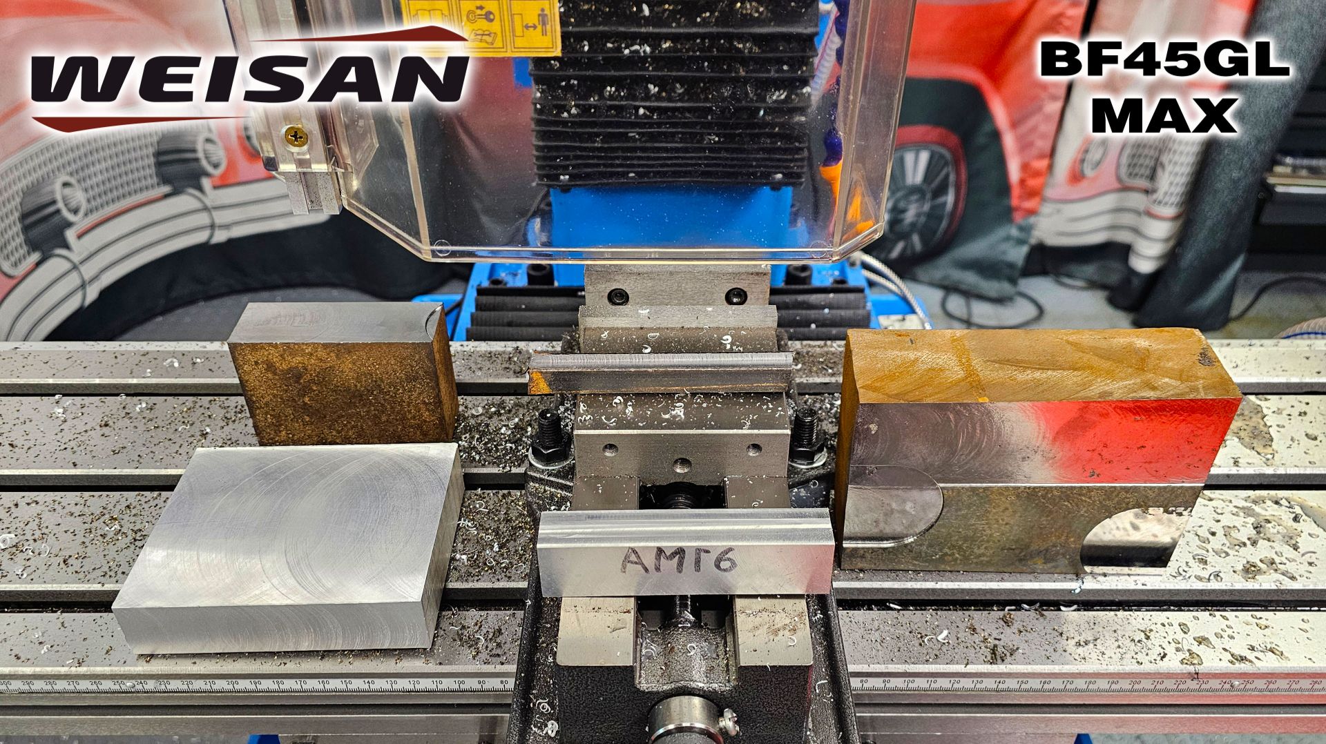 Фрезерный станок по металлу WEISAN BF45GL MAX. Первая СТРУЖКА! Запускаем СОЖ. Часть 5.
