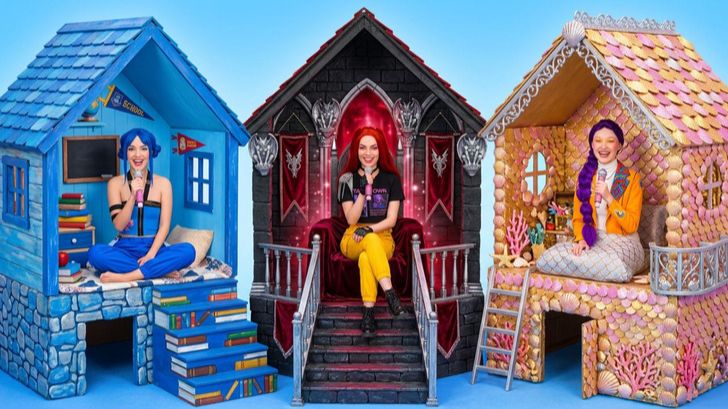 Зои vs Мира vs Руми: битва преображения комнаты в стиле кей-поп 🏠