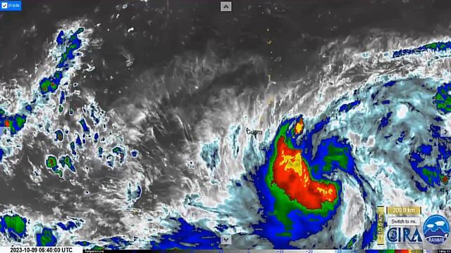Miran Rubin - Super Typhoon Bolaven 2023 - RAMMB/CIRA SLIDER: IR / sat=Himawari9