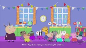 Учить английский язык детям вместе со Свинкой Пеппа, смотрим игру на англиском языке, мультик детям