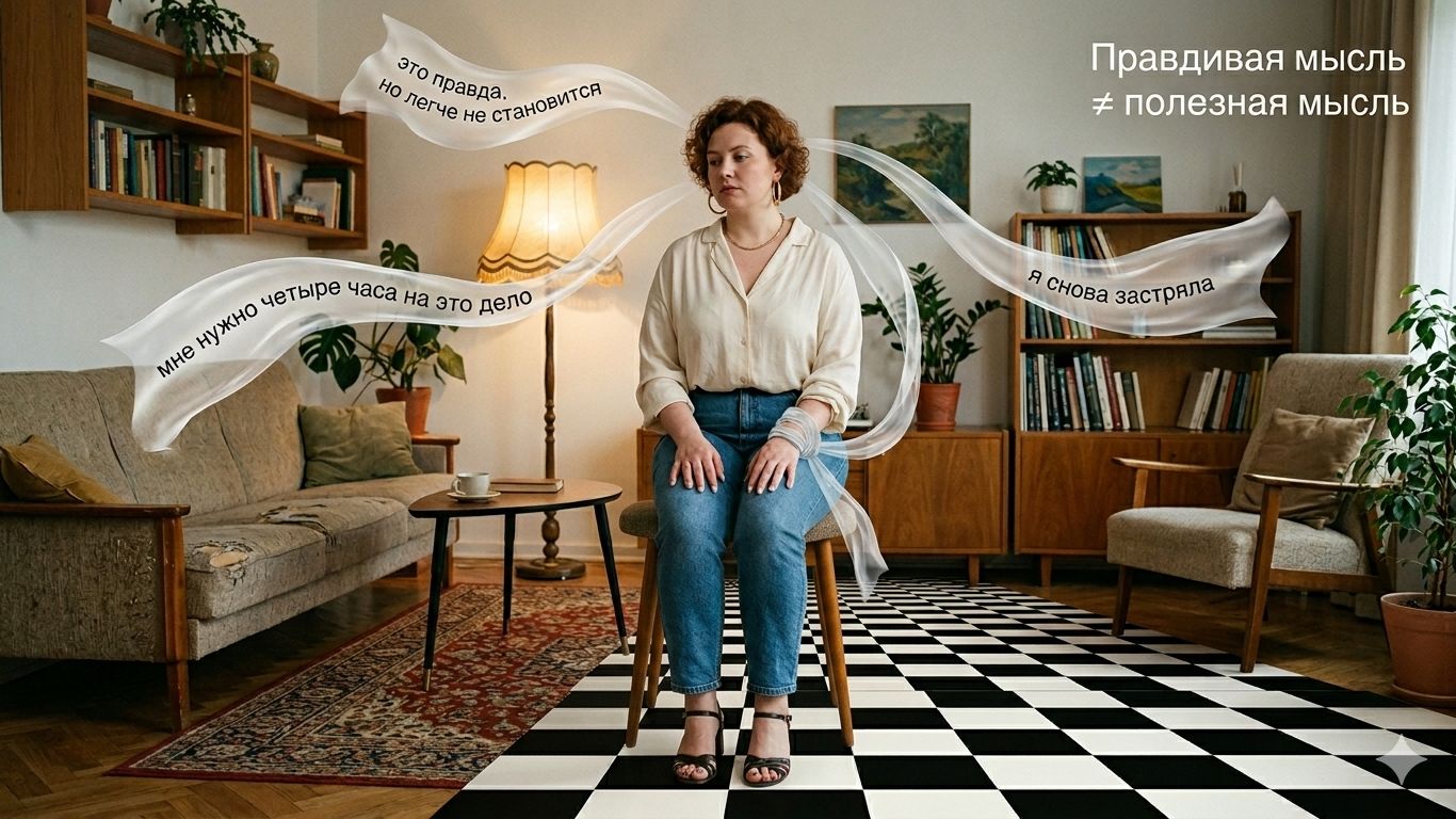 Какие мысли меня тормозят