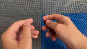 Собираю кровать из lego Minecraft