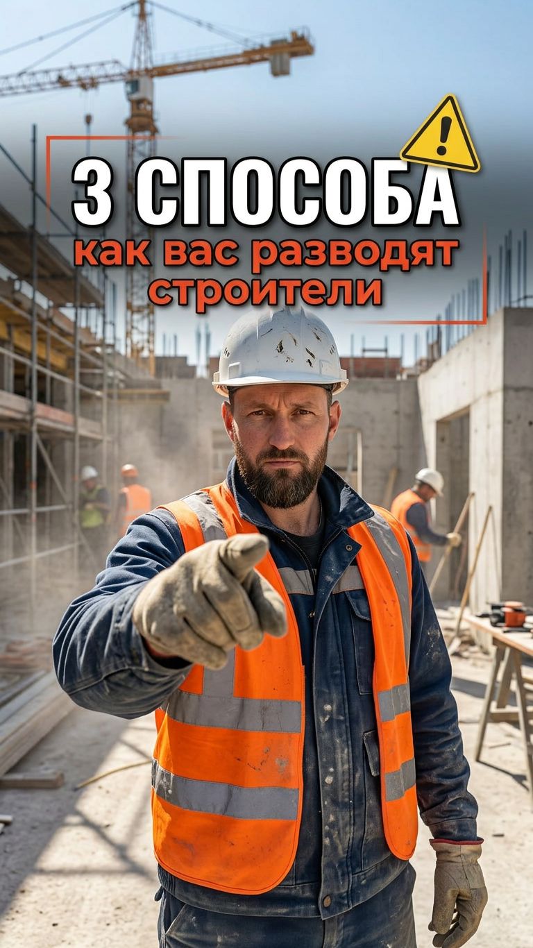 Как вас разводят строители