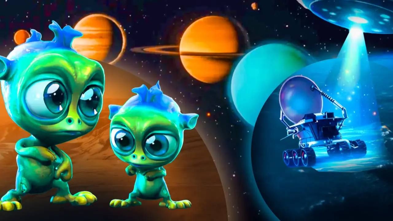 Космос мультфильм "Космический патруль: Разгадка Вселенной" - 3 серия (Часть 1) Мультики для малыщей