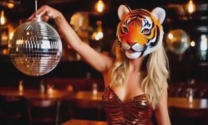 ОНА КАК ХИЩНИЦА...