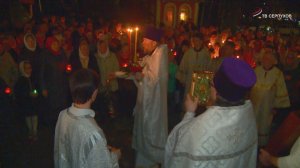 В Серпухове, в праздник Пасхи, в храмах прошли торжественные богослужения