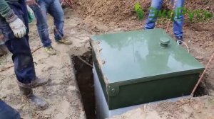 ЭкоРусь. Септик ЭкоГранд 3 пр в Чехове. 8-925-50-777-25