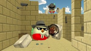 Битва артёмки 24к и его 2.0 против меня. Чикен ган