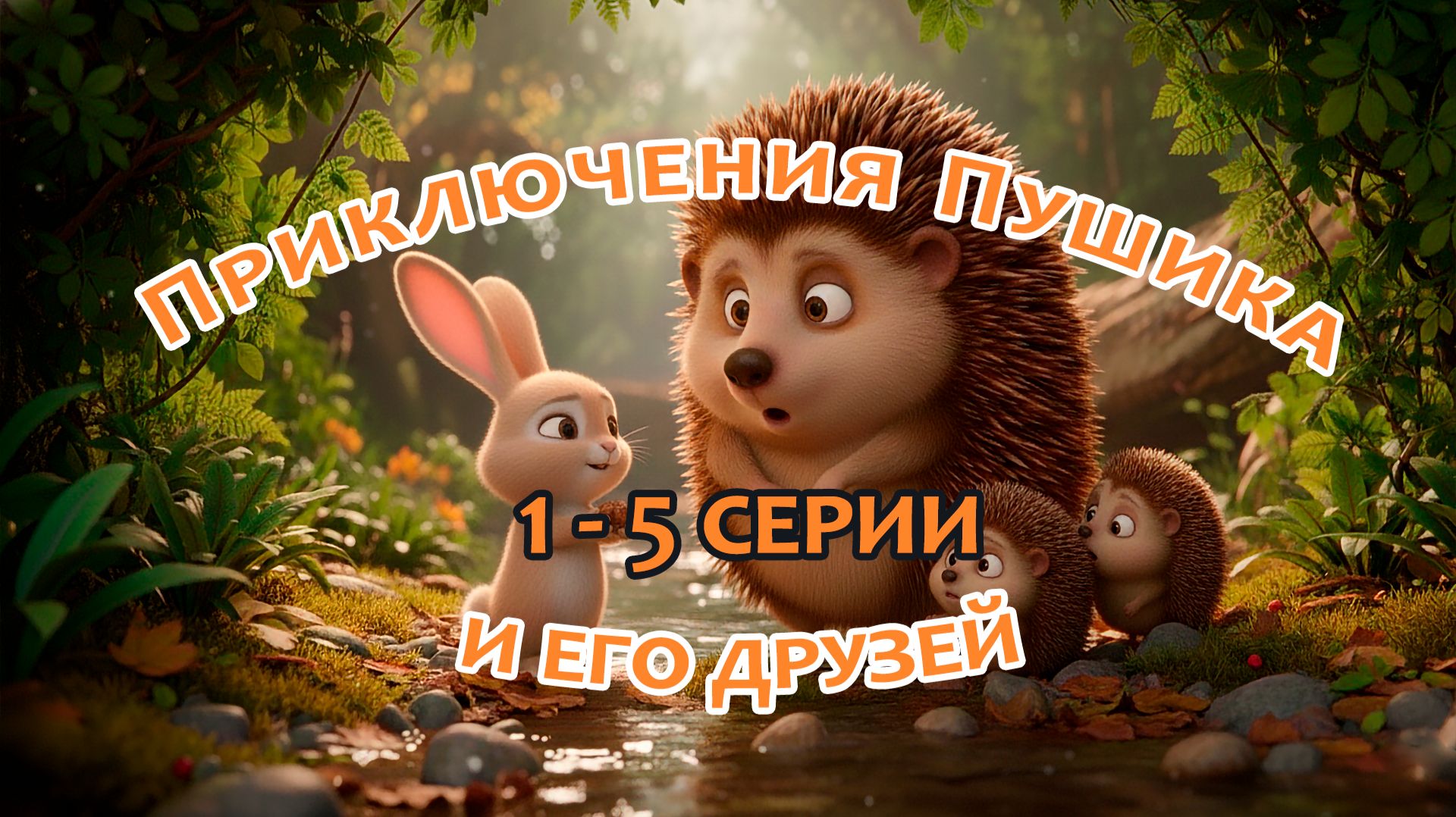 Приключения Пушика и его друзей 1-5 серии | Поучительный мультик для детей