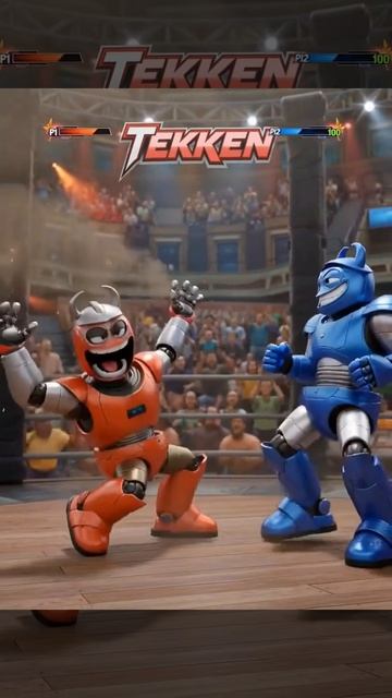 Роботы попали в игру файтинг! | Мультизор