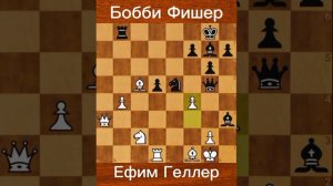 Бобби Фишер против Ефима Геллера, 17-й тур, Гавана (Куба), 19.09.1965.